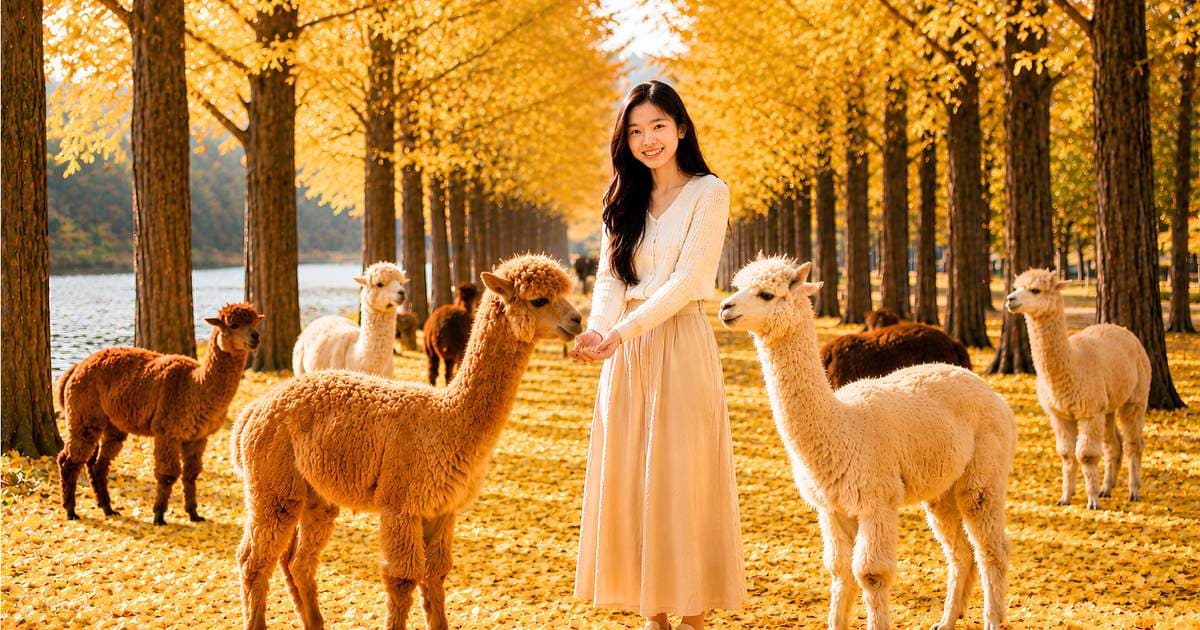 Nami Island Tour from Seoul: Alpaca, Rail Bike & Garden of Morning Calm