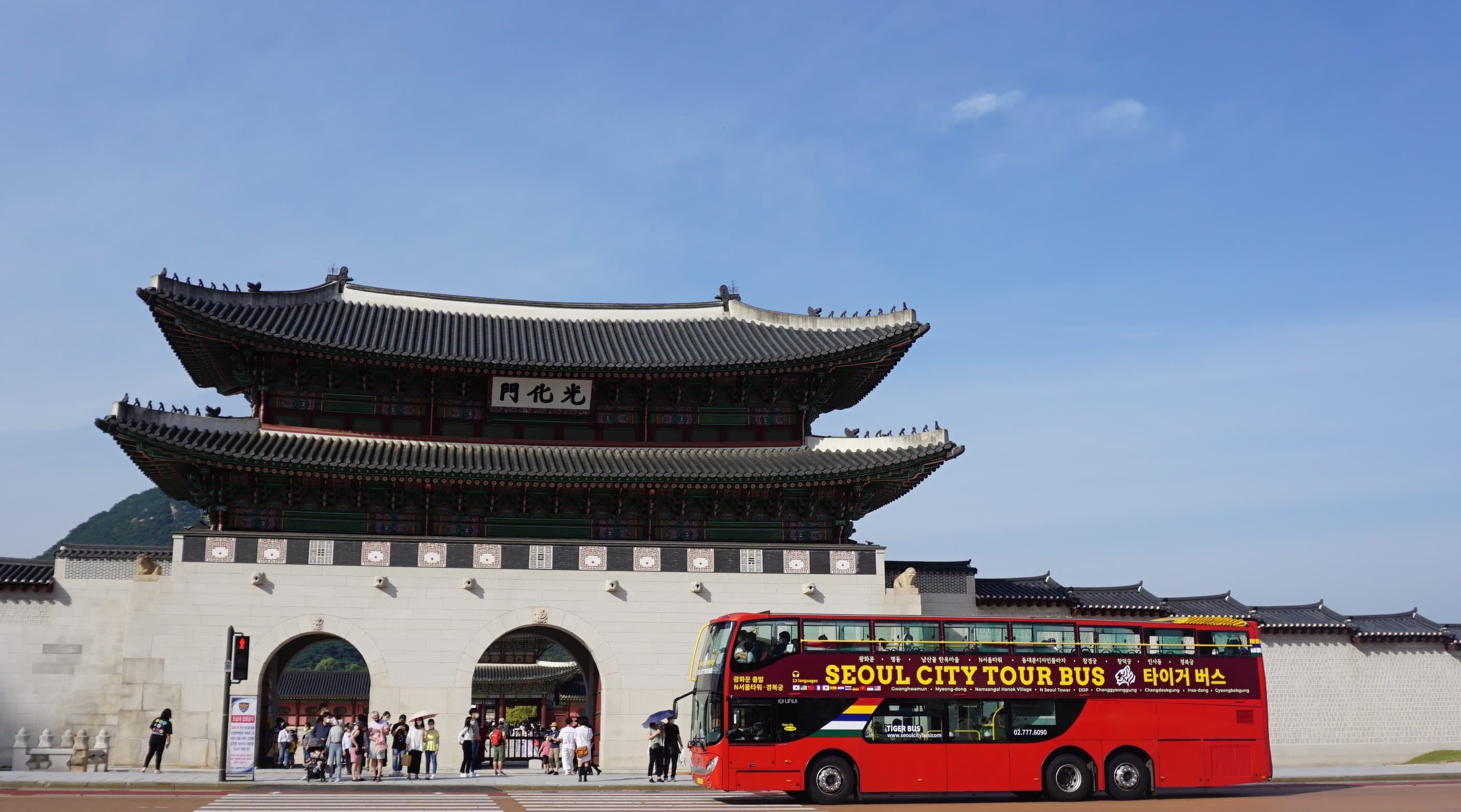 Seoul City Tour Bus: Downtown Palace & Namsan Hop-On Hop-Off